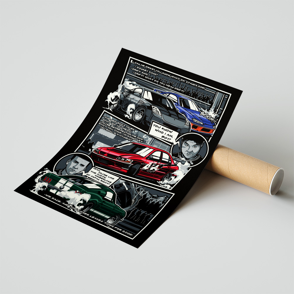 Revoke Tokyo Drift Poster 3 Revoke Tokyo Drift Poster - Image 3
