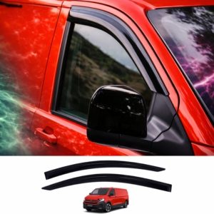 Stick On VW Transporter T7 Wind Deflectors (2024+) / Transit Custom Wind Deflectors (2023+) 11 Stick On VW Transporter T7 Wind Deflectors (2024+) / Transit Custom Wind Deflectors (2023+)