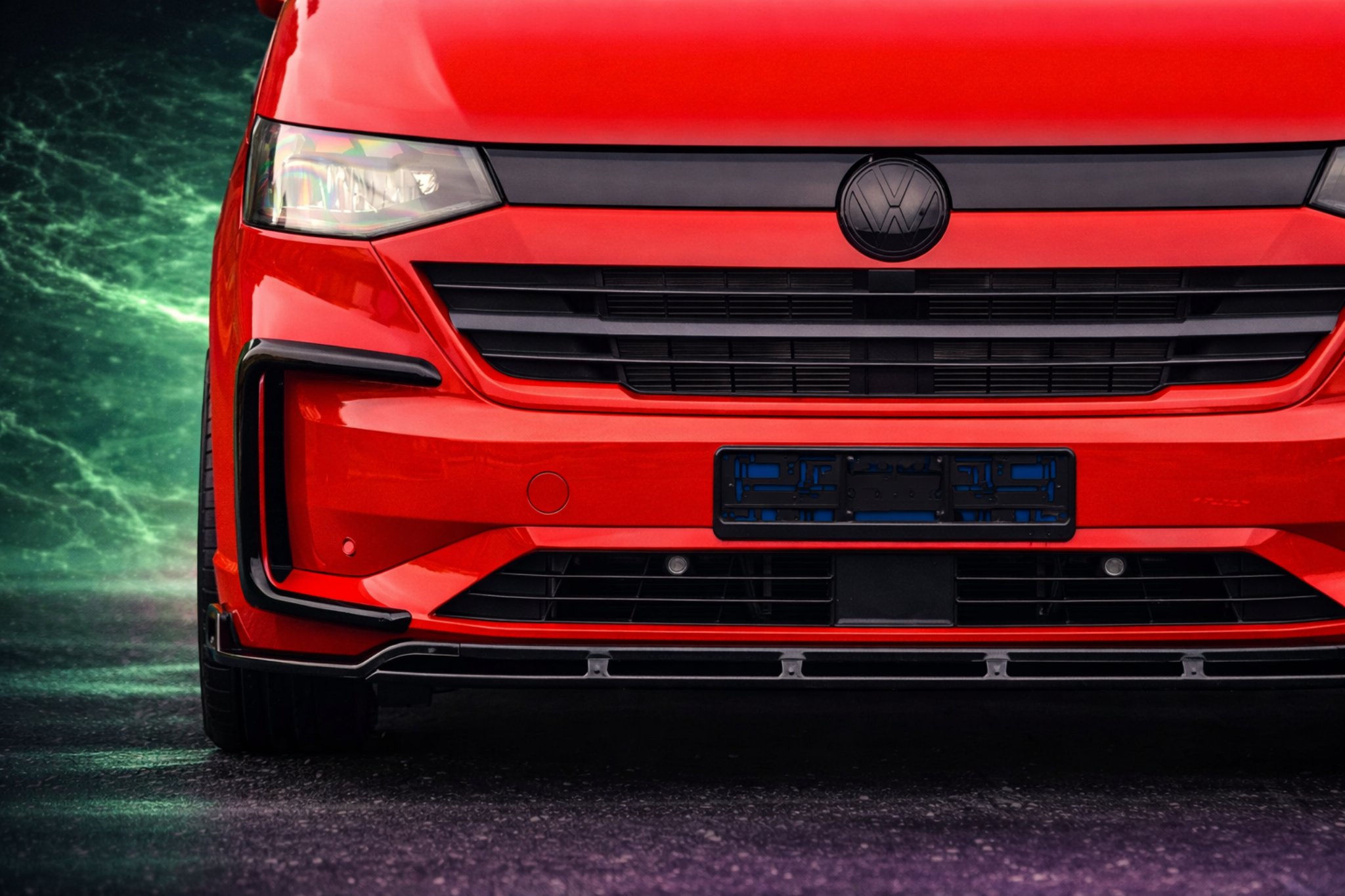Auto-Styles VW Transporter T7 Splitter - Gloss Black (2024+) 4 Auto-Styles VW Transporter T7 Splitter - Gloss Black (2024+) - Image 4
