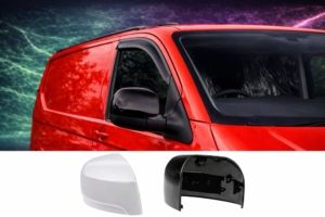 VW Transporter T7 Mirror Covers - Gloss Black (2024+)