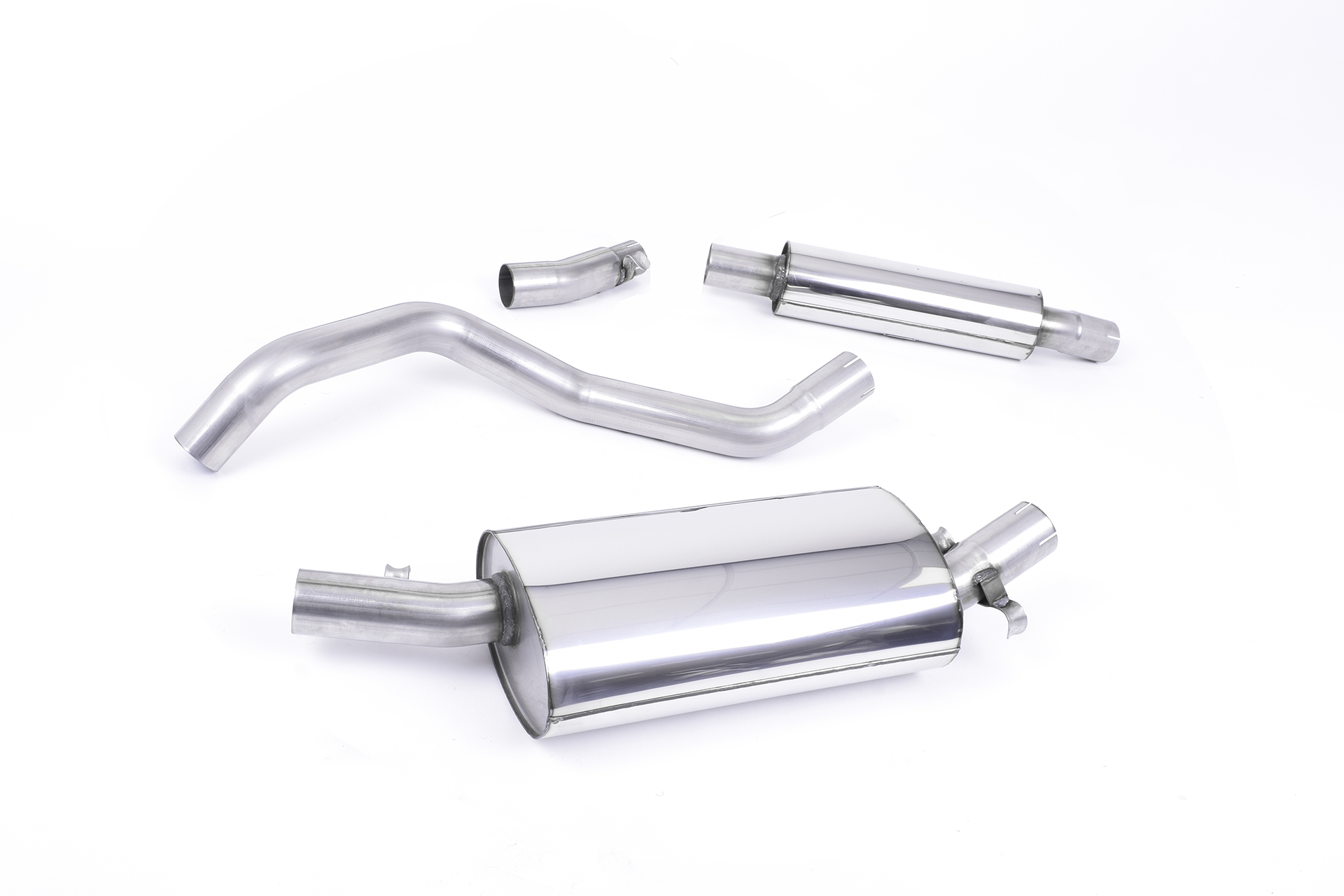 MILLTEK - Sport Exhaust System - VW Golf GTI Mk1 (1976-1983) 1 MILLTEK - Sport Exhaust System - VW Golf GTI Mk1 (1976-1983)