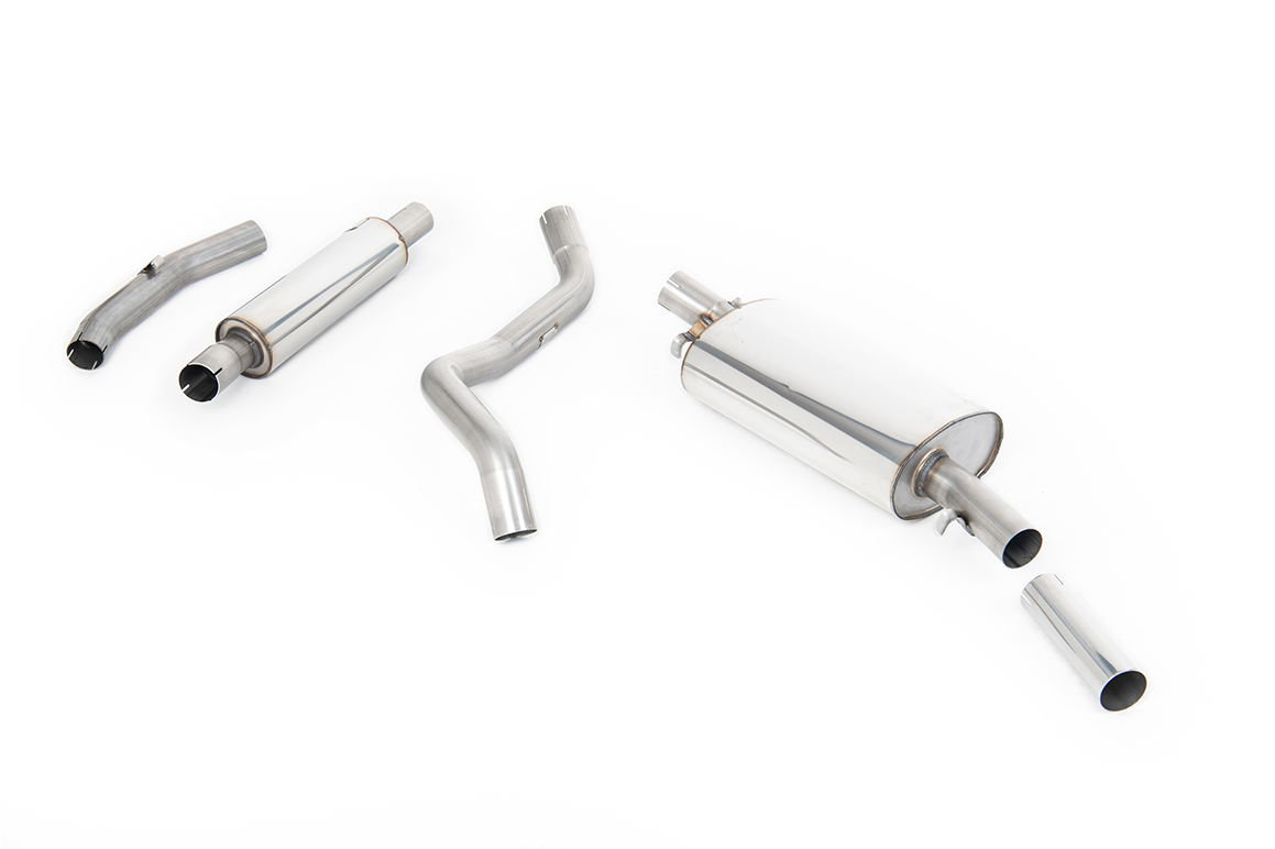 MILLTEK - Sport Exhaust System - VW Golf GTI Mk1 (1976-1983) 1 MILLTEK - Sport Exhaust System - VW Golf GTI Mk1 (1976-1983)