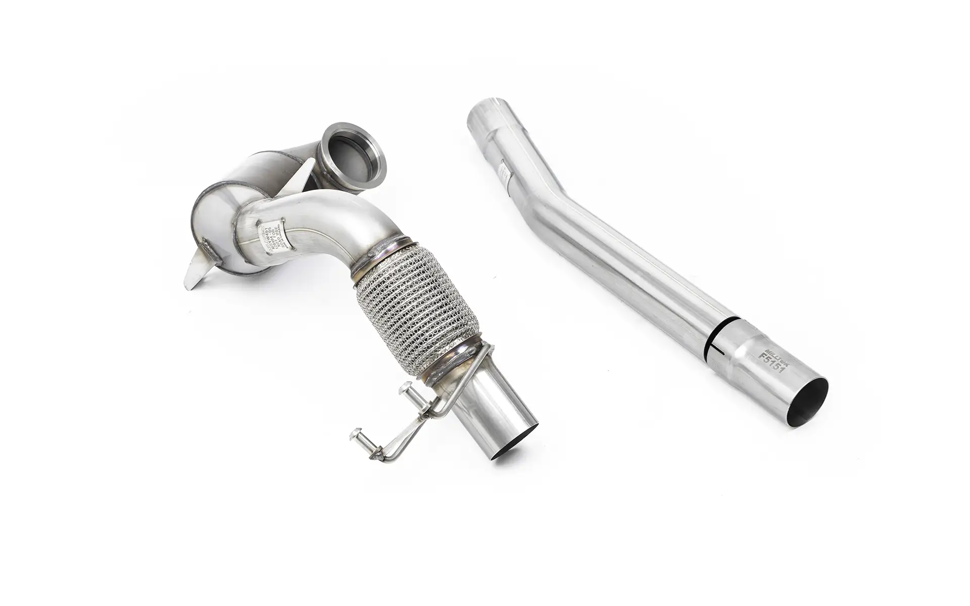 MILLTEK - Sport Downpipe & Sports Cat - Volkswagen Polo GTI Non GPF (2018-2019) 1 MILLTEK - Sport Downpipe & Sports Cat - Volkswagen Polo GTI Non GPF (2018-2019)