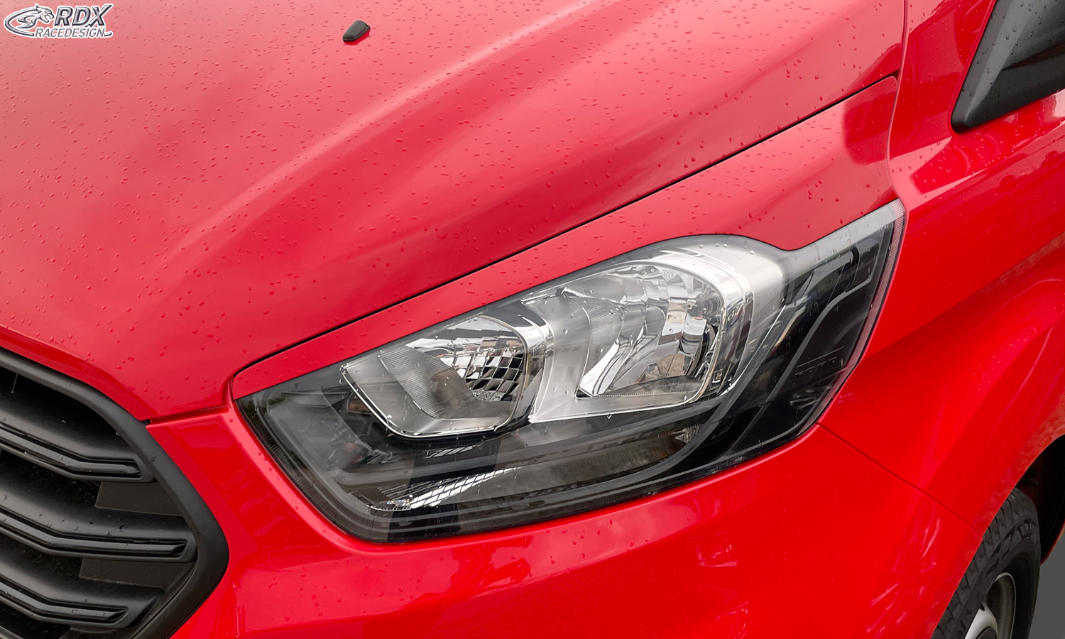 RDX Ford Transit Custom Eyebrows (Mk1 2018-2023) 2 RDX Ford Transit Custom Eyebrows (Mk1 2018-2023) - Image 2
