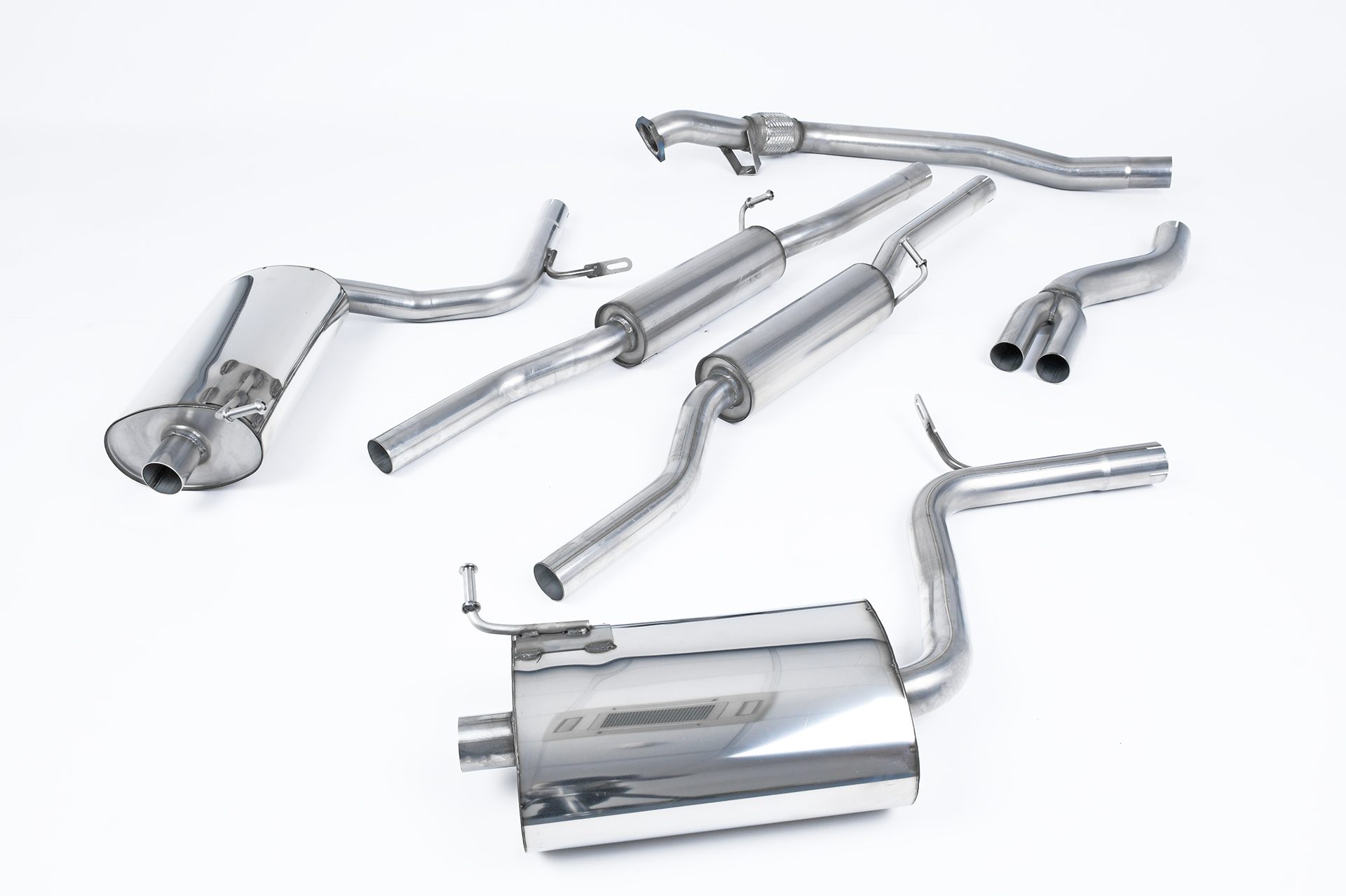 MILLTEK - Sport Exhaust System - Audi A4 B6 (2001-2005) 1 MILLTEK - Sport Exhaust System - Audi A4 B6 (2001-2005)