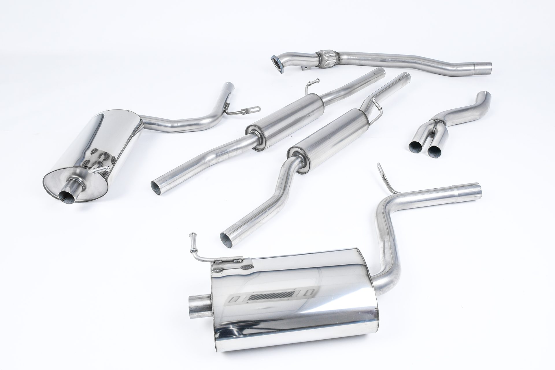 MILLTEK - Sport Exhaust System - Audi A4 B6 (2003-2005) 1 MILLTEK - Sport Exhaust System - Audi A4 B6 (2003-2005)