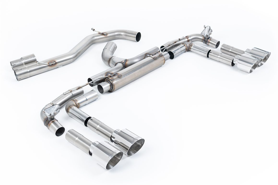 MILLTEK - Sport Exhaust System - Audi S3 2.0TFSI 8Y (2020-2022) 1 MILLTEK - Sport Exhaust System - Audi S3 2.0TFSI 8Y (2020-2022)