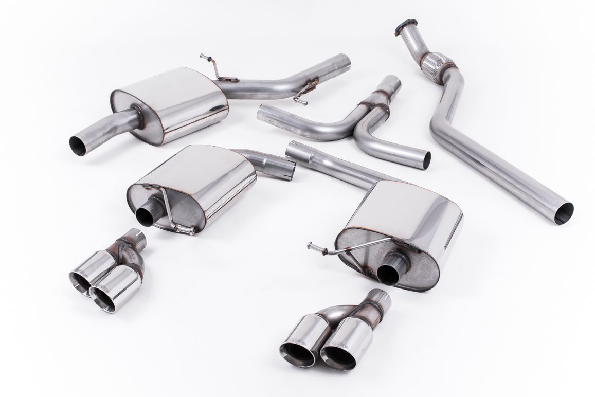 MILLTEK - Sport Exhaust System - Audi A5 (2008-2012) 1 MILLTEK - Sport Exhaust System - Audi A5 (2008-2012)