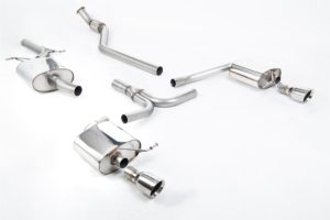 MILLTEK - Sport Exhaust System - Audi A4 S line B8 (2008-2011)