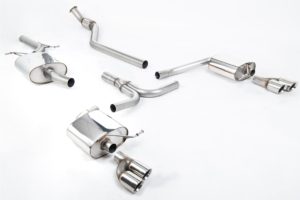 MILLTEK - Sport Exhaust System - Audi A4 S line B8 (2008-2011)