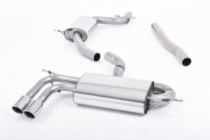 MILLTEK - Sport Exhaust System - Audi A3 3 Door (2008-2012)