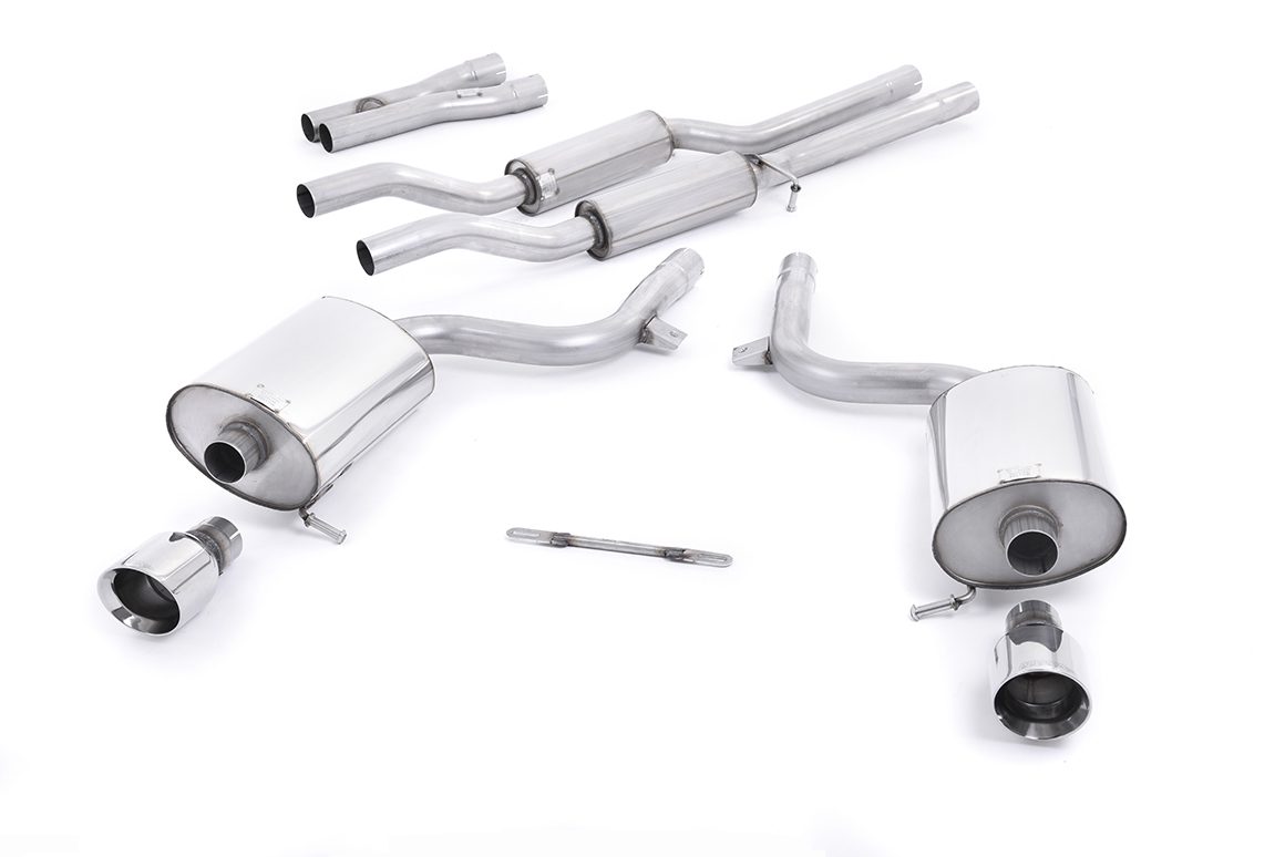 MILLTEK - Sport Exhaust System - Audi A4 B6 (2001-2005) 1 MILLTEK - Sport Exhaust System - Audi A4 B6 (2001-2005)