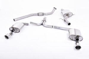 MILLTEK - Sport Exhaust System - Audi A4 S line B8 (2008-2011)