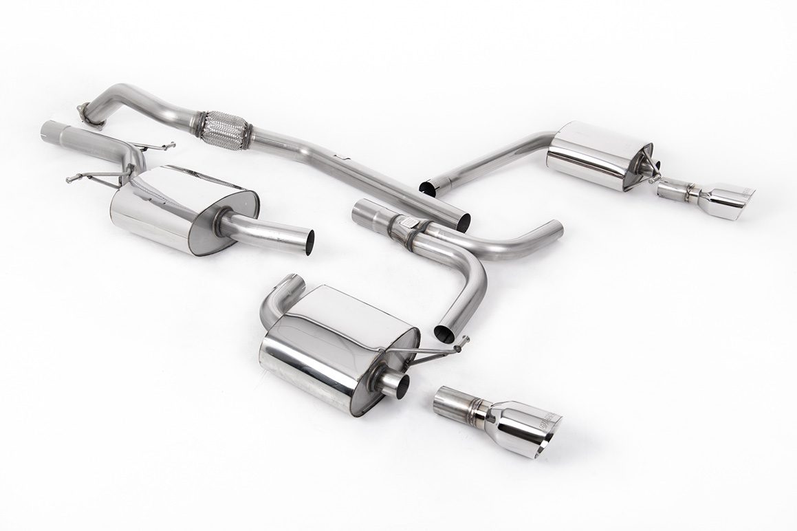 MILLTEK - Sport Exhaust System - Audi A5 and Multitronic S (2009-2012) 1 MILLTEK - Sport Exhaust System - Audi A5 and Multitronic S (2009-2012)