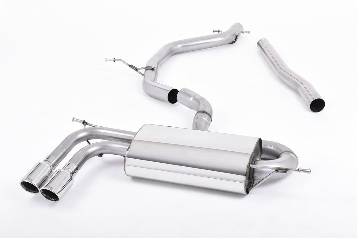 MILLTEK - Sport Exhaust System - Seat Leon FR DPF (2005-2013) 1 MILLTEK - Sport Exhaust System - Seat Leon FR DPF (2005-2013)