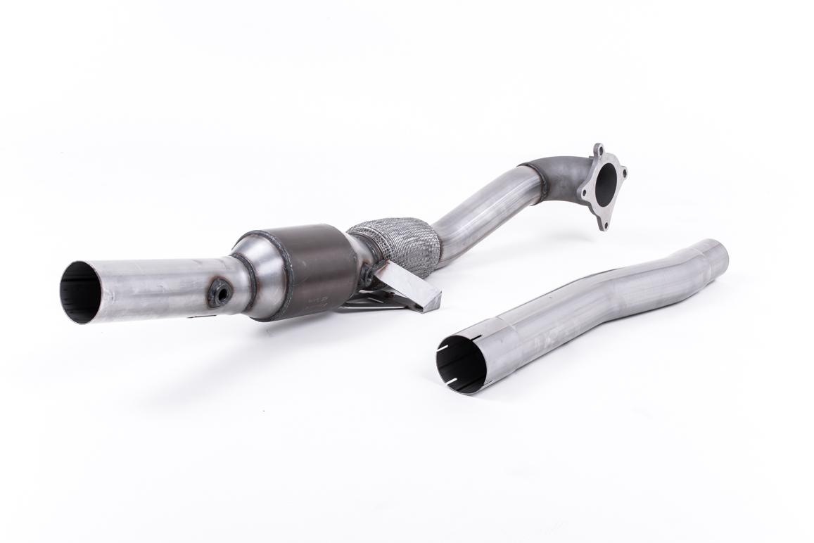 MILLTEK - Sport Downpipe & Sports Cat - Audi TT Mk2 to late (2006-2011) 1 MILLTEK - Sport Downpipe & Sports Cat - Audi TT Mk2 to late (2006-2011)