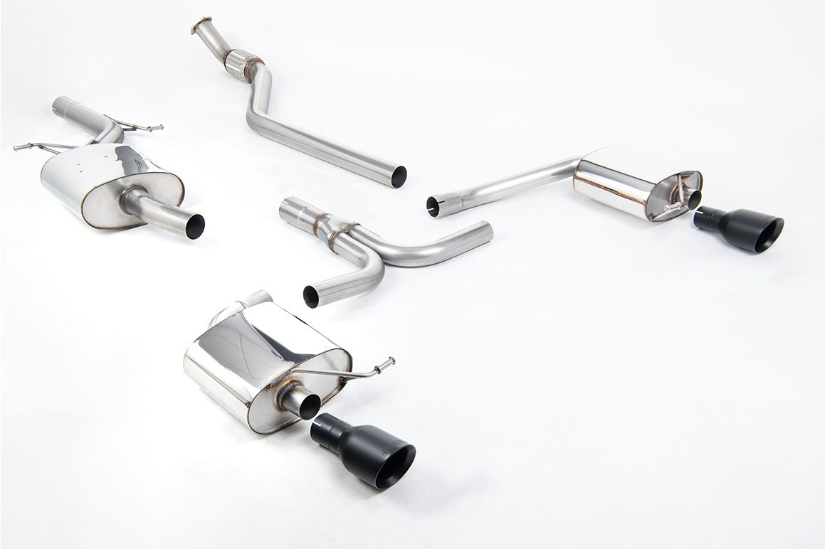 MILLTEK - Sport Exhaust System - Audi A4 S line B8 (2008-2011) 1 MILLTEK - Sport Exhaust System - Audi A4 S line B8 (2008-2011)