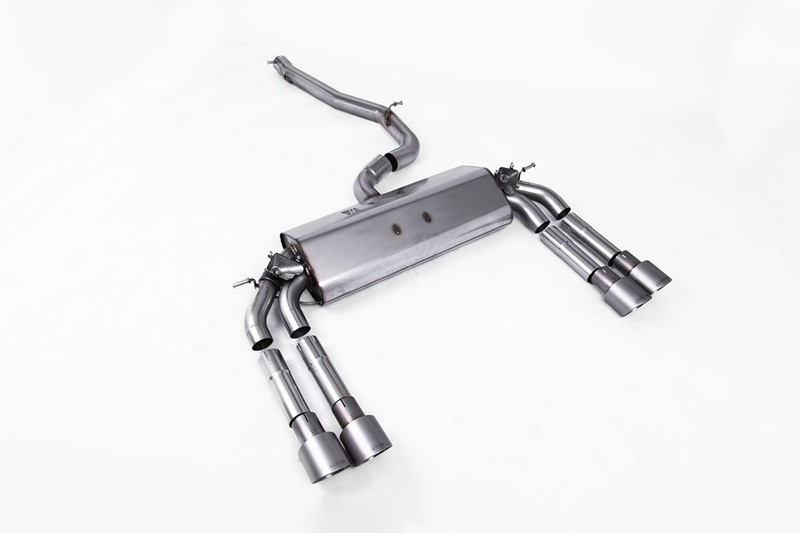 MILLTEK - Sport Exhaust System - Audi S3 Cabrio 8V 8V.2 (2013-2018) 1 MILLTEK - Sport Exhaust System - Audi S3 Cabrio 8V 8V.2 (2013-2018)