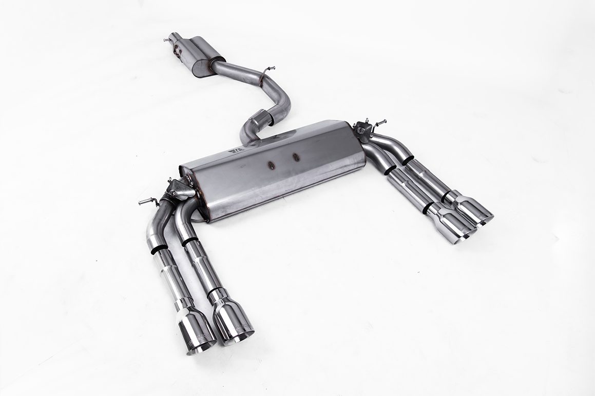MILLTEK - Sport Exhaust System - Audi S3 Cabrio 8V 8V.2 (2013-2018) 1 MILLTEK - Sport Exhaust System - Audi S3 Cabrio 8V 8V.2 (2013-2018)