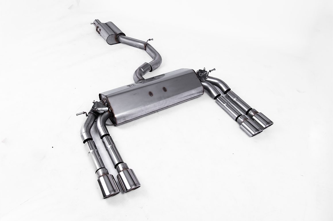 MILLTEK - Sport Exhaust System - Audi S3 Cabrio 8V 8V.2 (2013-2018) 1 MILLTEK - Sport Exhaust System - Audi S3 Cabrio 8V 8V.2 (2013-2018)