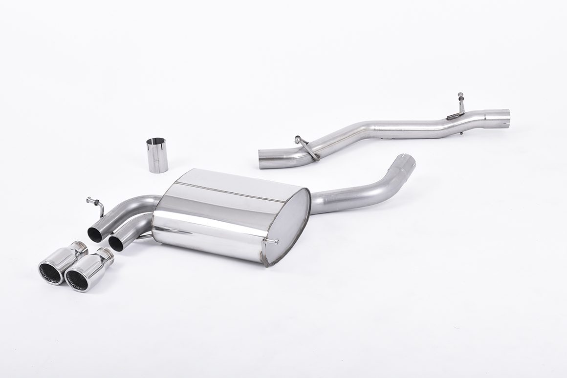MILLTEK - Sport Exhaust System - Audi A3 3 door 5 (2003-2012) 1 MILLTEK - Sport Exhaust System - Audi A3 3 door 5 (2003-2012)