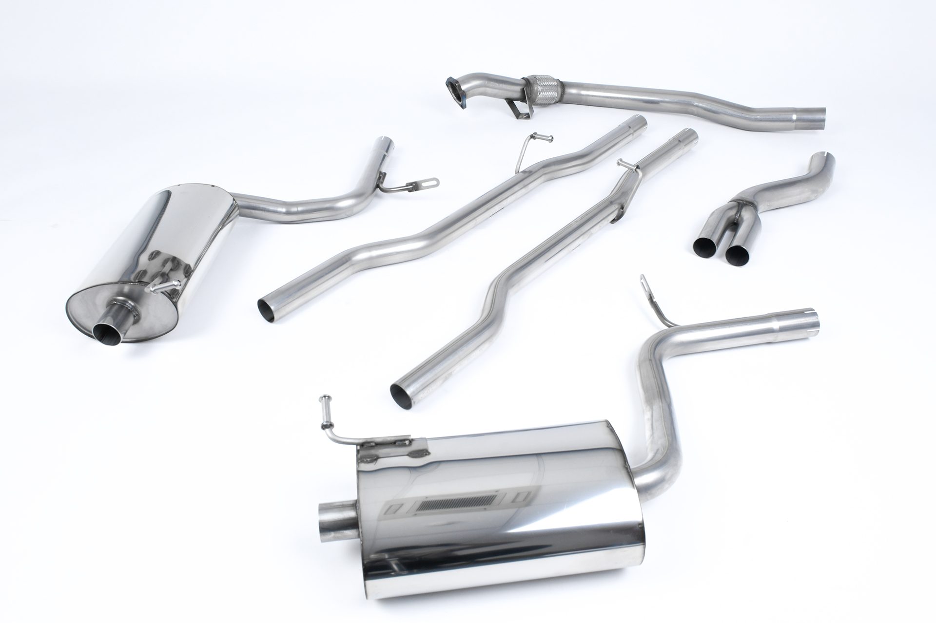 MILLTEK - Sport Exhaust System - Audi A4 B6 (2001-2005) 1 MILLTEK - Sport Exhaust System - Audi A4 B6 (2001-2005)
