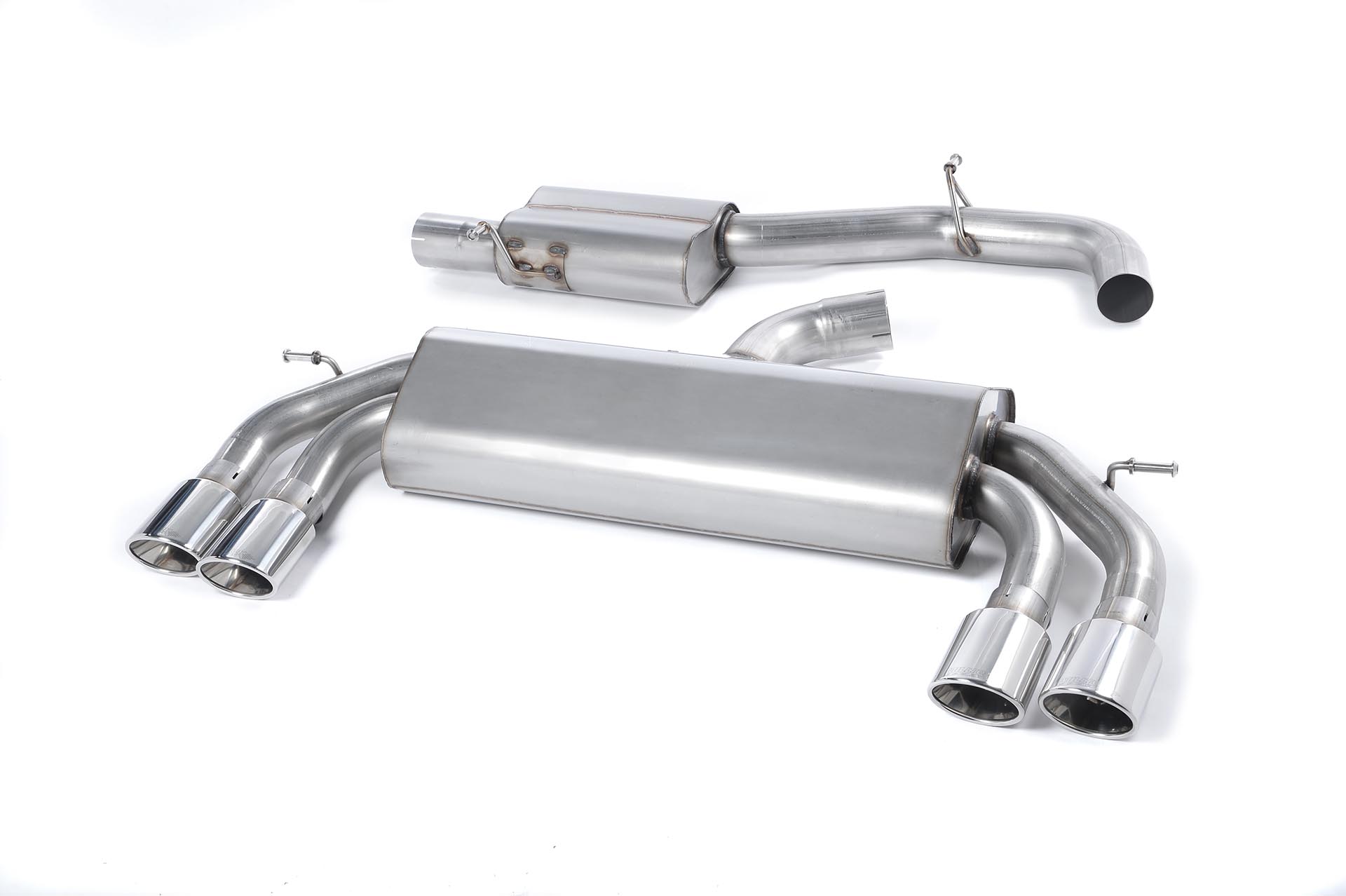 MILLTEK - Sport Exhaust System - Audi S3 3 Door 8V (2013-2018) 1 MILLTEK - Sport Exhaust System - Audi S3 3 Door 8V (2013-2018)