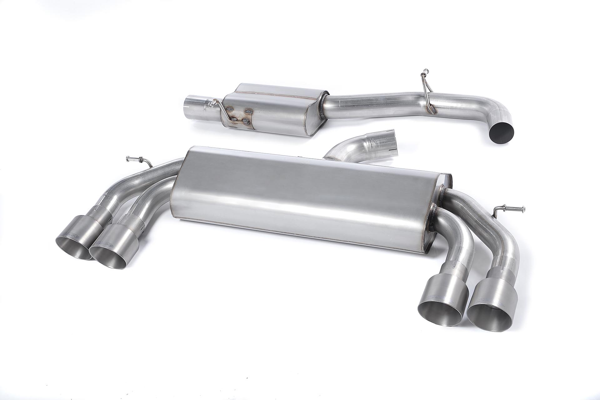 MILLTEK - Sport Exhaust System - Audi S3 3 Door 8V (2013-2018) 1 MILLTEK - Sport Exhaust System - Audi S3 3 Door 8V (2013-2018)