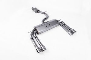 MILLTEK - Sport Exhaust System - Audi S3 Cabrio 8V 8V.2 (2013-2018)