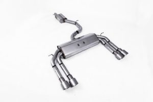 MILLTEK - Sport Exhaust System - Audi S3 Cabrio 8V 8V.2 (2013-2018)