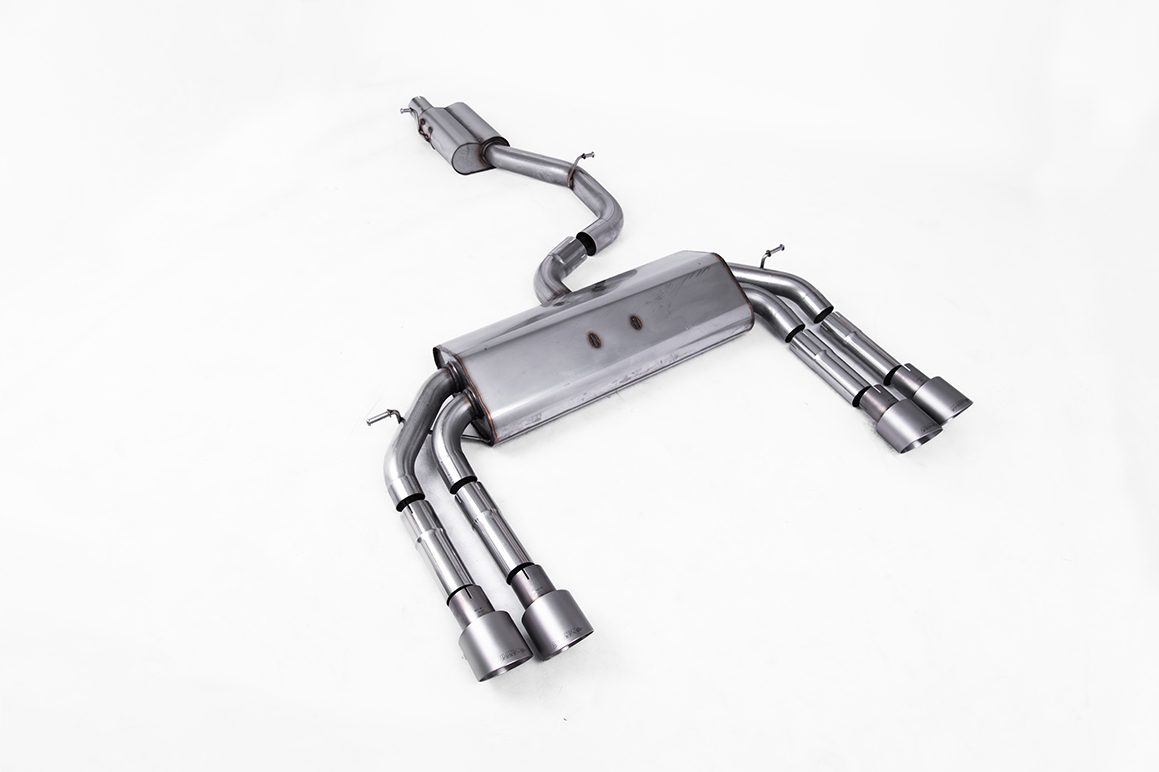 MILLTEK - Sport Exhaust System - Audi S3 Cabrio 8V 8V.2 (2013-2018) 1 MILLTEK - Sport Exhaust System - Audi S3 Cabrio 8V 8V.2 (2013-2018)