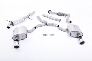 MILLTEK - Sport Exhaust System - Audi A4 B9 and later (2016)