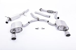 MILLTEK - Sport Exhaust System - Audi A4 B9 and later (2016)
