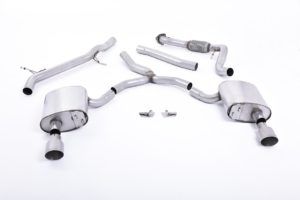 MILLTEK - Sport Exhaust System - Audi A4 B9 and later (2016)
