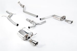 MILLTEK - Sport Exhaust System - Audi A4 S line B8 (2008-2011)