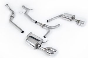 MILLTEK - Sport Exhaust System - Audi A4 S line B8 (2008-2011)