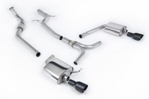 MILLTEK - Sport Exhaust System - Audi A4 S line B8 (2008-2011)
