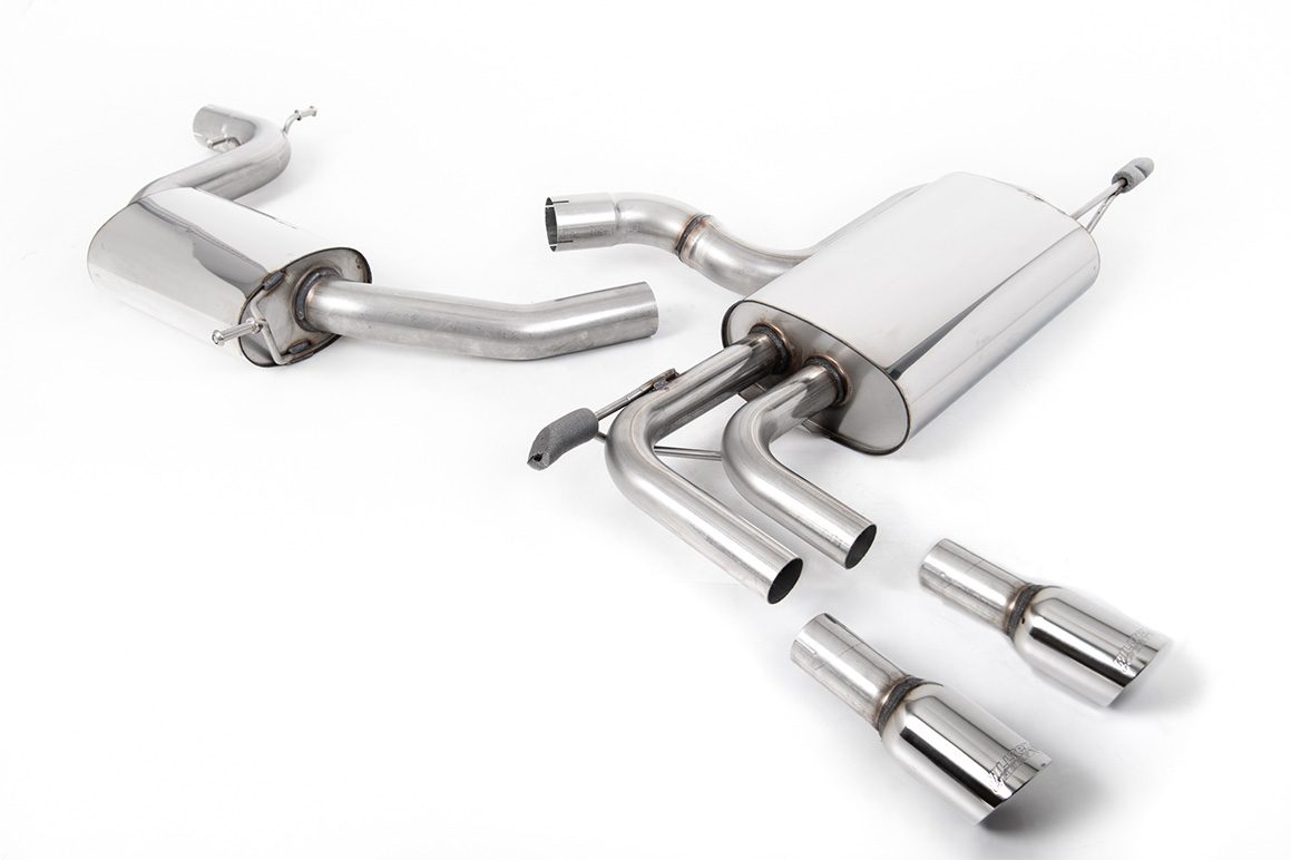 MILLTEK - Sport Exhaust System - Audi A3 5 door (2003-2012) 1 MILLTEK - Sport Exhaust System - Audi A3 5 door (2003-2012)