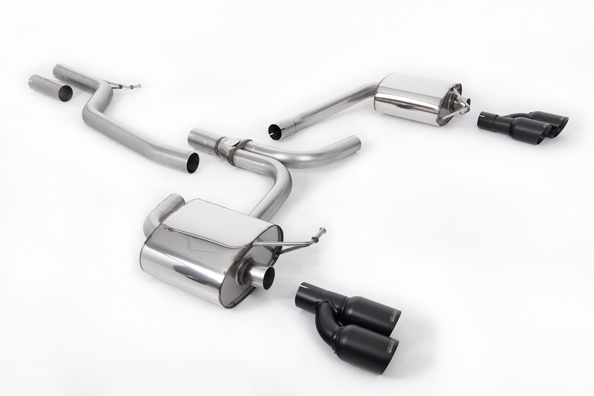 MILLTEK - Sport Exhaust System - Audi A4 B8 (2008-2011) 1 MILLTEK - Sport Exhaust System - Audi A4 B8 (2008-2011)