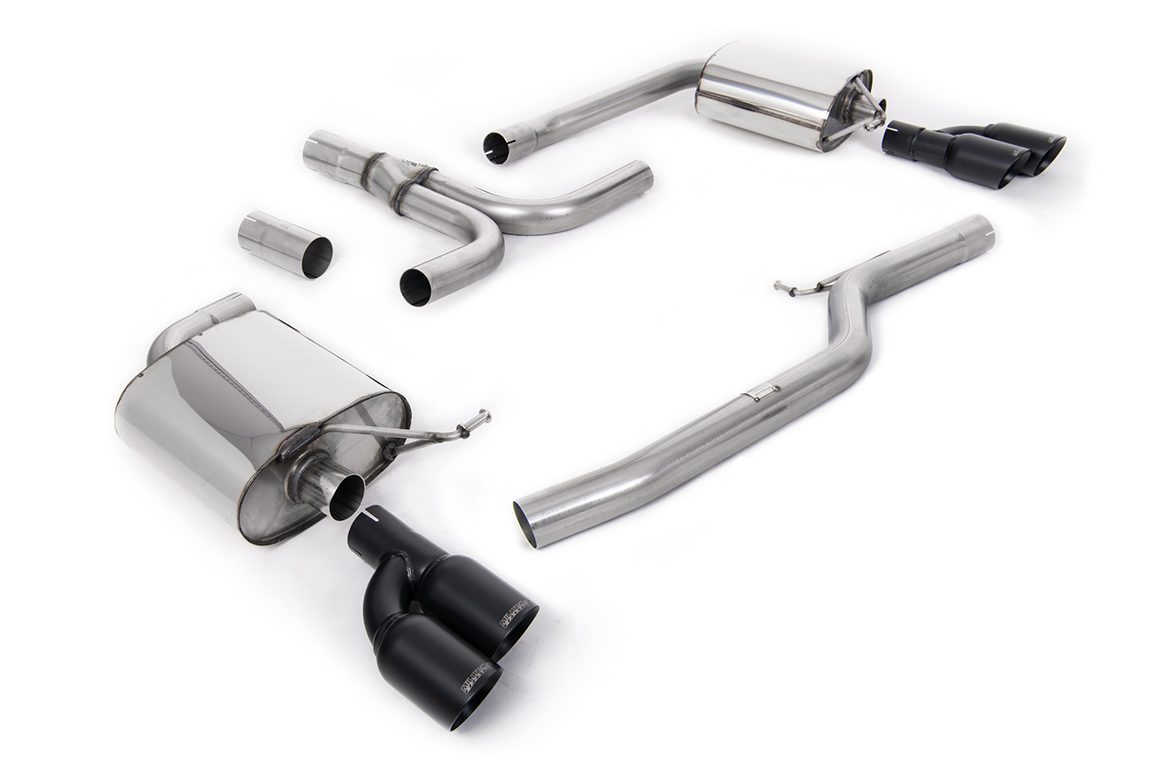 MILLTEK - Sport Exhaust System - Audi A5 (2009-2012) 1 MILLTEK - Sport Exhaust System - Audi A5 (2009-2012)