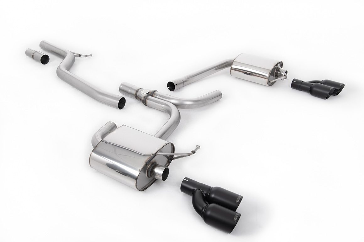 MILLTEK - Sport Exhaust System - Audi A4 B8 (2009-2011) 1 MILLTEK - Sport Exhaust System - Audi A4 B8 (2009-2011)
