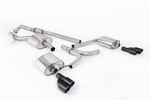 MILLTEK - Sport Exhaust System - Audi A4 S line B8 (2008-2011)
