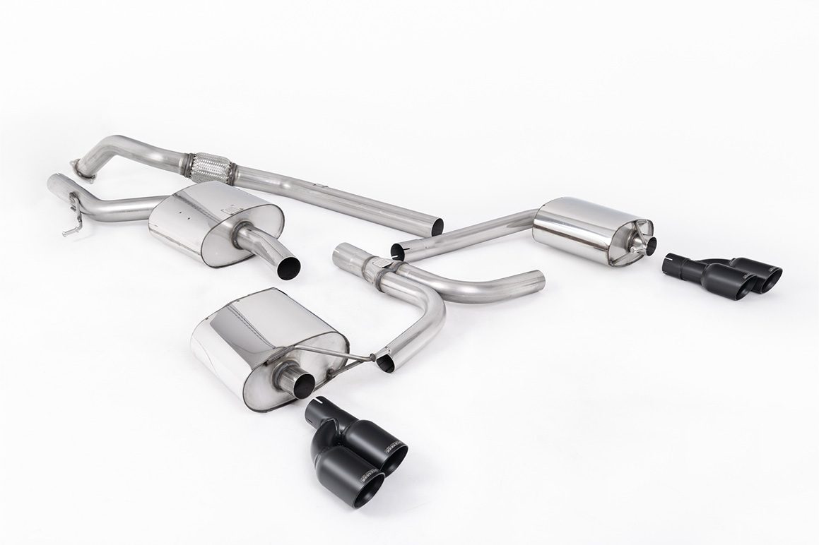 MILLTEK - Sport Exhaust System - Audi A4 S line B8 (2008-2011) 1 MILLTEK - Sport Exhaust System - Audi A4 S line B8 (2008-2011)