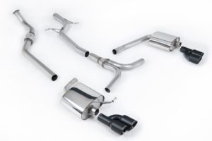 MILLTEK - Sport Exhaust System - Audi A4 S line B8 (2008-2011)