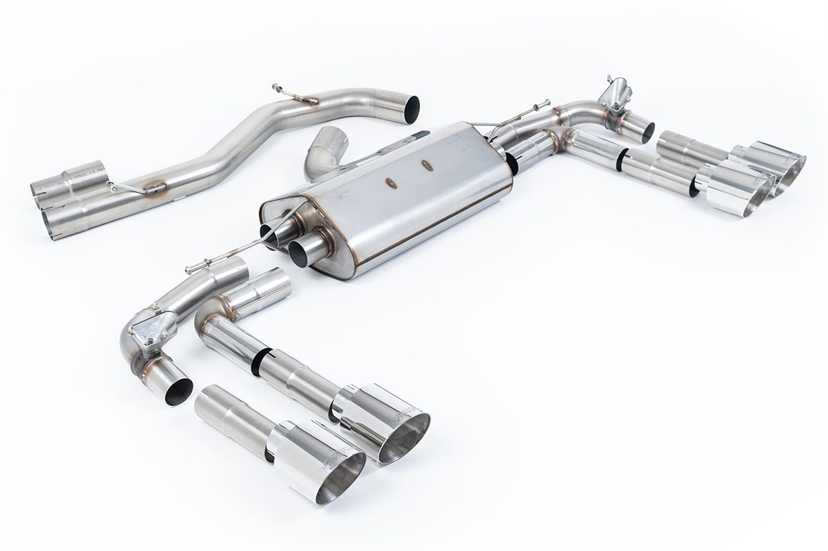 MILLTEK - Sport Exhaust System - Audi S3 2.0TFSI 8Y (2020-2022) 1 MILLTEK - Sport Exhaust System - Audi S3 2.0TFSI 8Y (2020-2022)