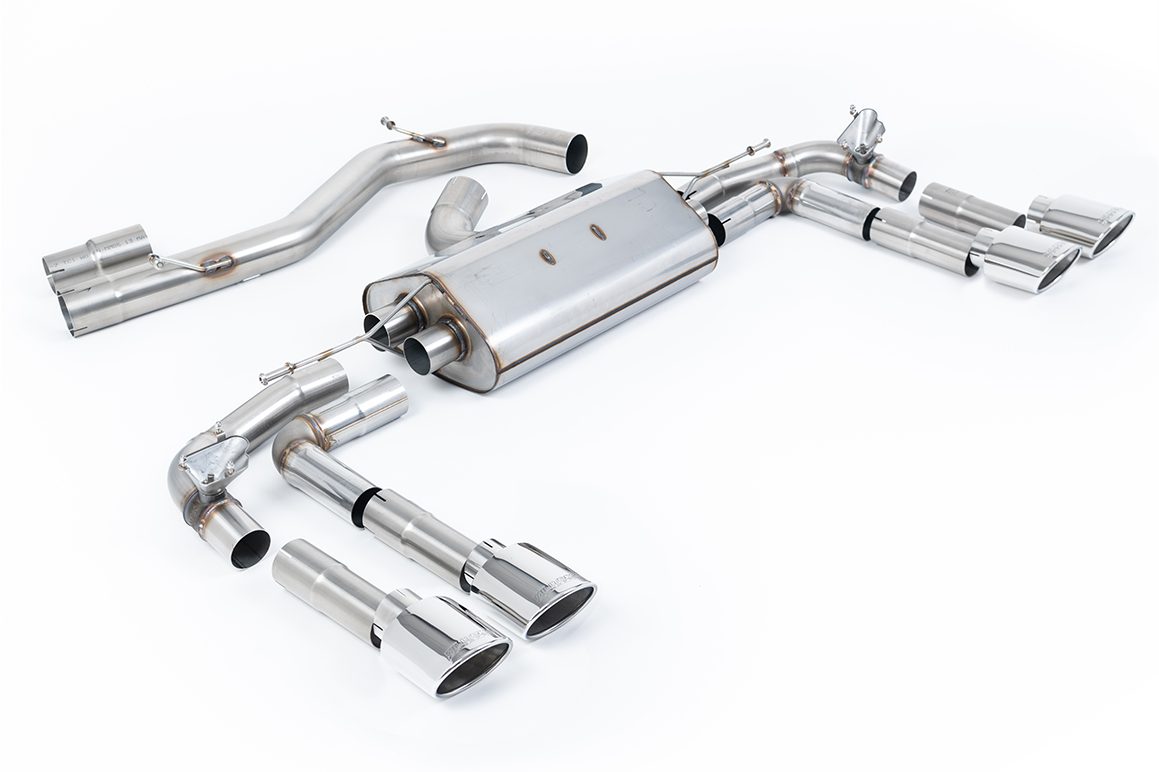 MILLTEK - Sport Exhaust System - Audi S3 2.0TFSI 8Y (2020-2022) 1 MILLTEK - Sport Exhaust System - Audi S3 2.0TFSI 8Y (2020-2022)