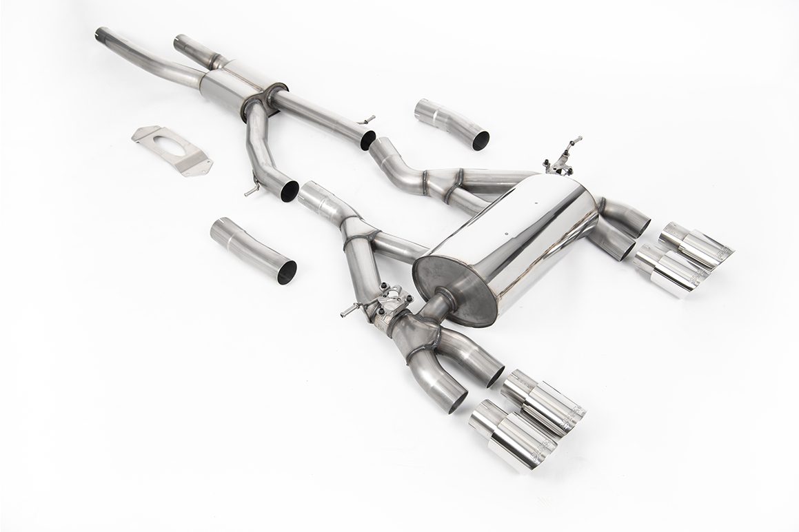 MILLTEK - Sport Exhaust System - BMW F80 M3 F82 M4 (2019-2020) 1 MILLTEK - Sport Exhaust System - BMW F80 M3 F82 M4 (2019-2020)