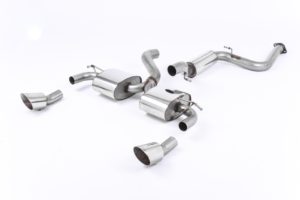 MILLTEK - Sport Exhaust System - Ford Focus MK2 RS (2009-2010)