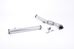 MILLTEK - Sport Downpipe & Sports Cat - Ford Focus MK2 RS (2009-2010)