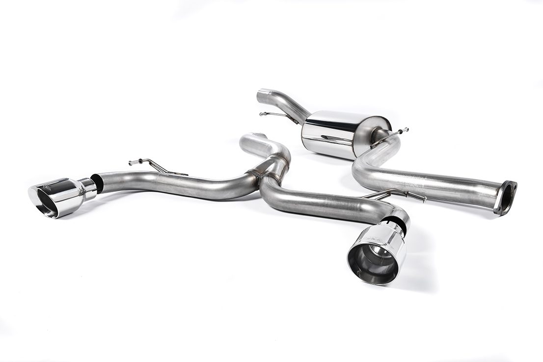MILLTEK - Sport Exhaust System - Ford Focus Mk2 ST 225 (2005-2010) 1 MILLTEK - Sport Exhaust System - Ford Focus Mk2 ST 225 (2005-2010)